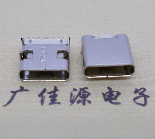 番禺板上贴片type-c16p母座连接器