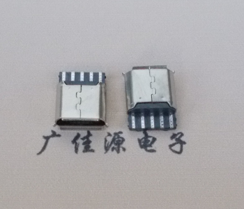 番禺Micro USB5p母座焊线 前五后五焊接有后背