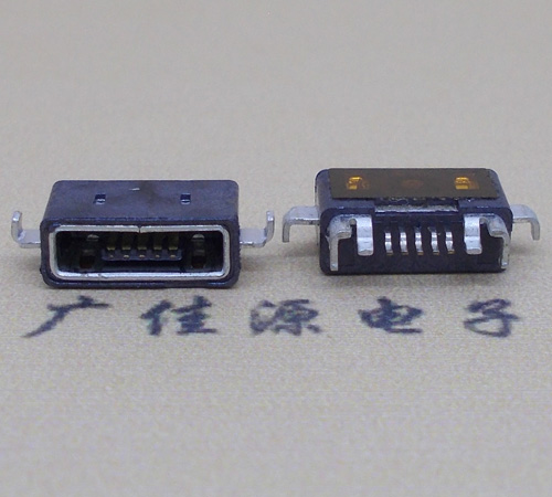 番禺MICRO USB防水AB型口母头3D图纸封装