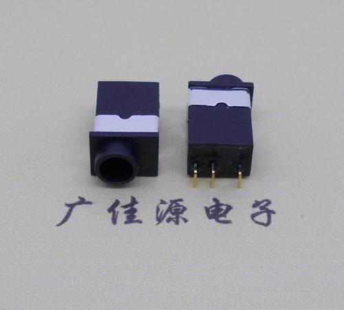 番禺PJ-2030防水耳机插座 铜材质铜针2.5/3.5音频插口